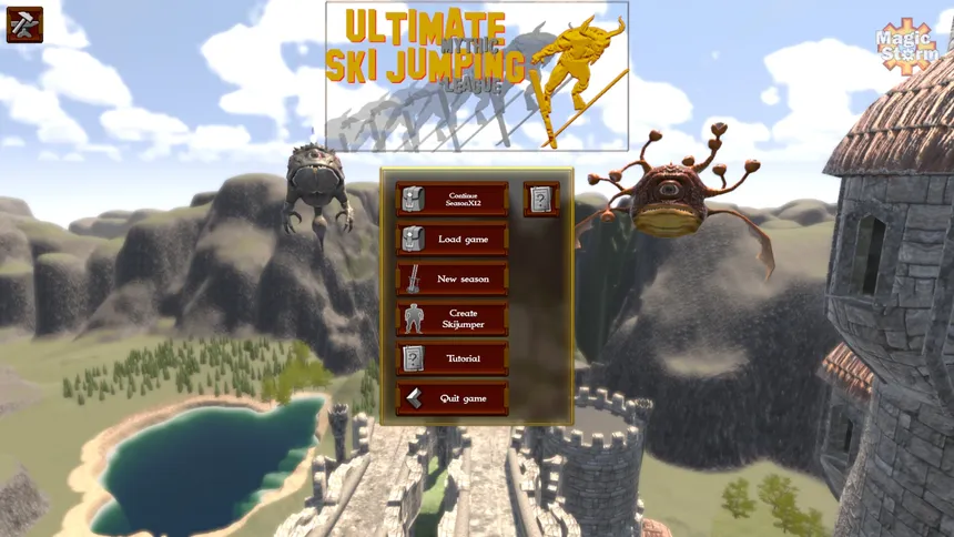 Скриншот 1 к игре Ultimate Mythic Ski Jumping League