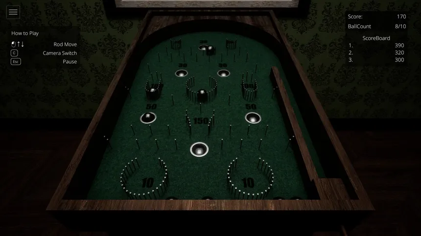 Скриншот 1 к игре Vintage Pinball
