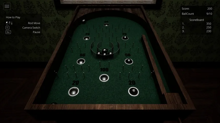 Скриншот 2 к игре Vintage Pinball