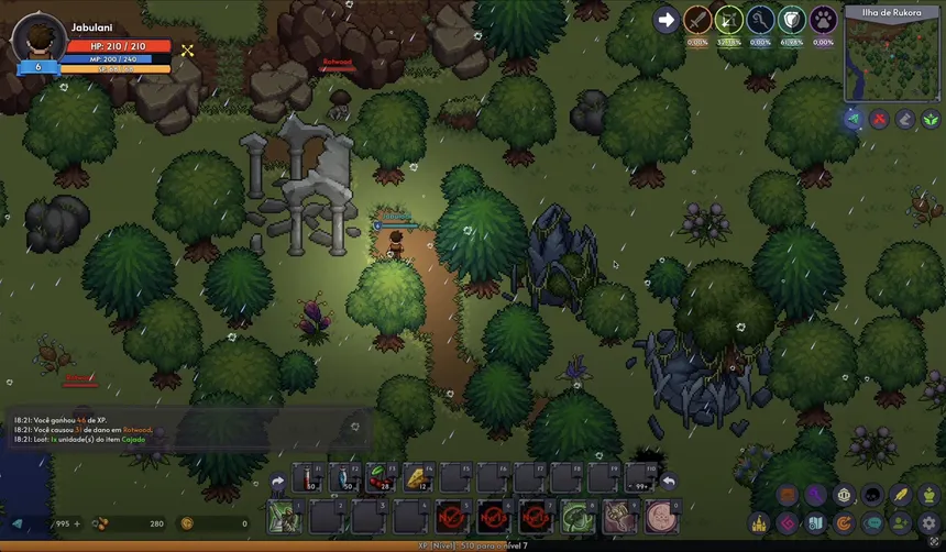 Скриншот 2 к игре Grind Hero: MMORPG