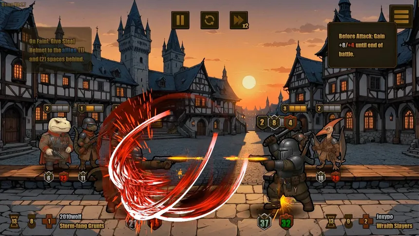Скриншот 3 к игре Auto Jurassic Knights
