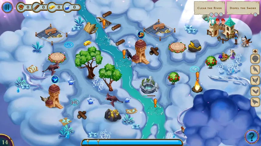 Скриншот 2 к игре Elven Rivers 3: Sky Realm Collector's Edition