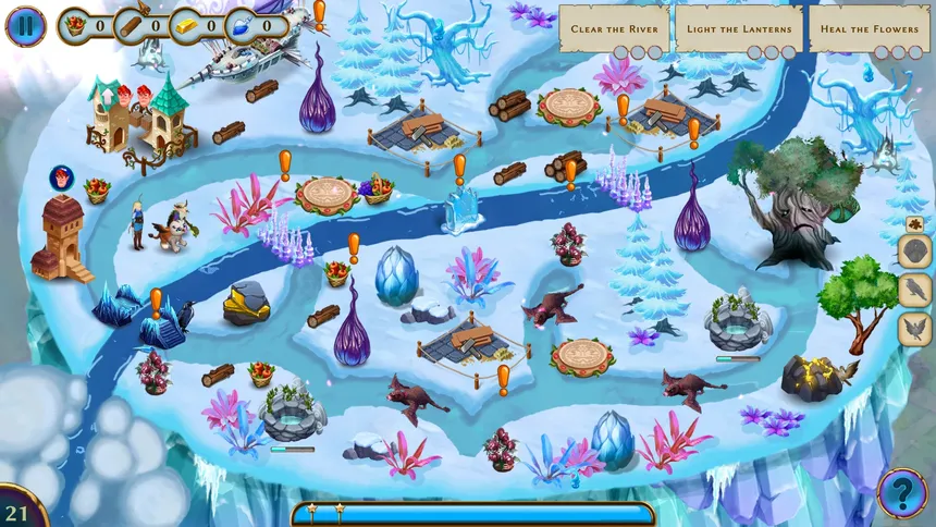 Скриншот 5 к игре Elven Rivers 3: Sky Realm Collector's Edition