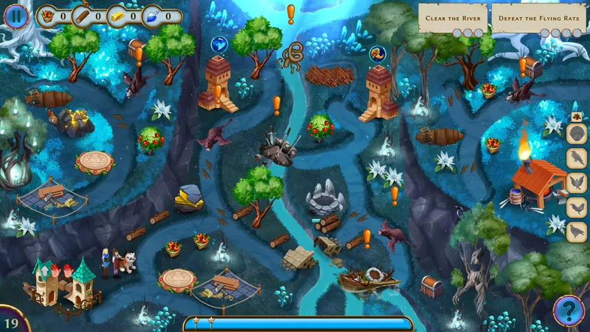 Скриншот 6 к игре Elven Rivers 3: Sky Realm Collector's Edition