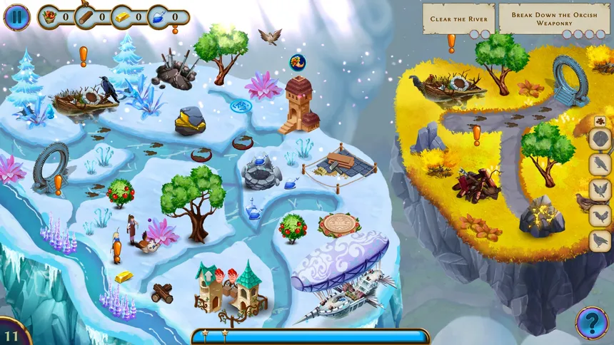Скриншот 8 к игре Elven Rivers 3: Sky Realm Collector's Edition