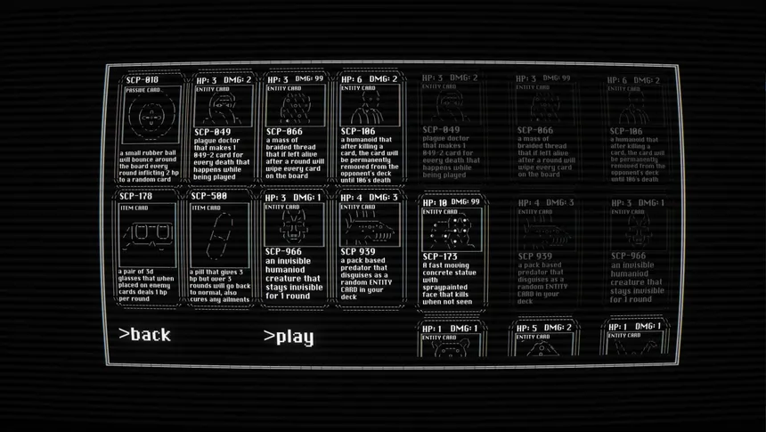 Скриншот 3 к игре SCP: CARDTAINMENT BREACH