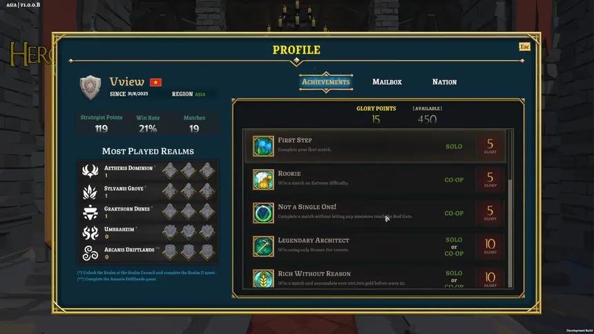 Скриншот 2 к игре Heroic Aegisio: Origins