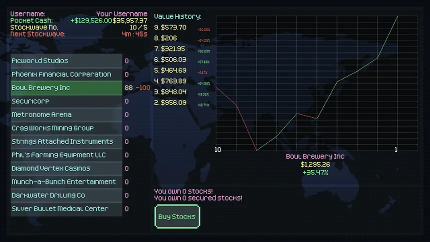 Скриншот 3 к игре STOCKWAVE ONLINE