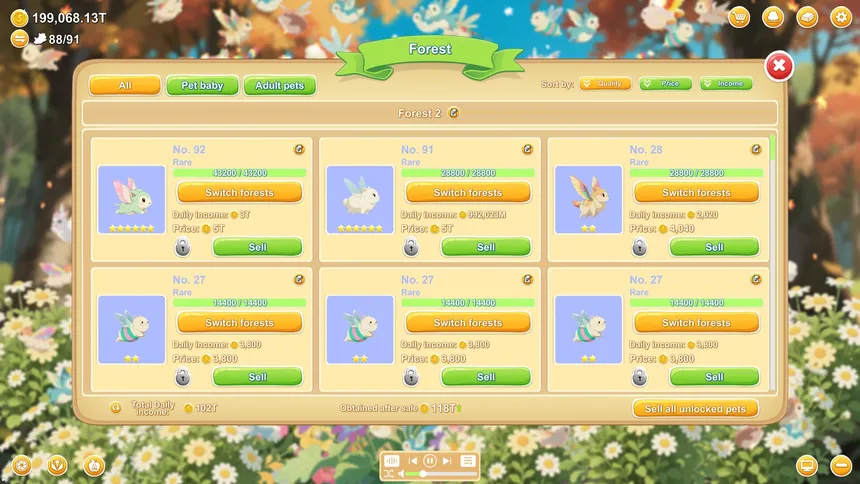 Скриншот 7 к игре Fantasy Forest