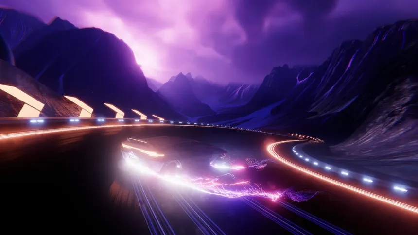 Скриншот 1 к игре Neon Hyperdrive