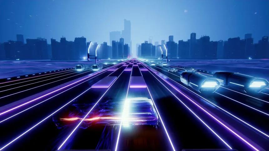 Скриншот 3 к игре Neon Hyperdrive