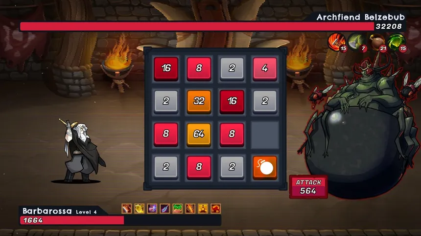 Скриншот 4 к игре 2048 Bosses