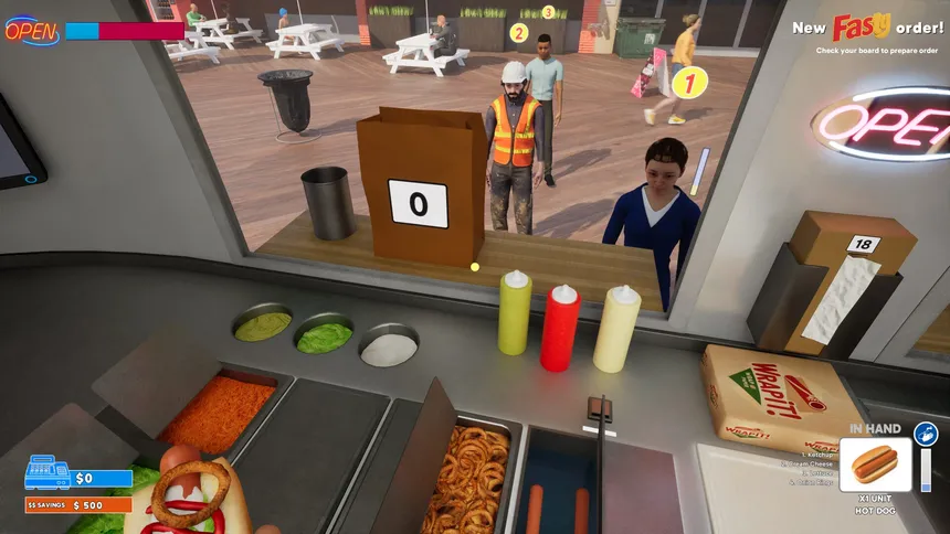 Скриншот 1 к игре Hotdog: The Videogame