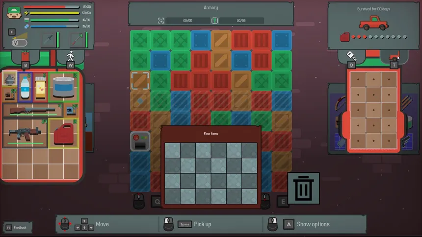 Скриншот 1 к игре On Your Own: Survival Inventory