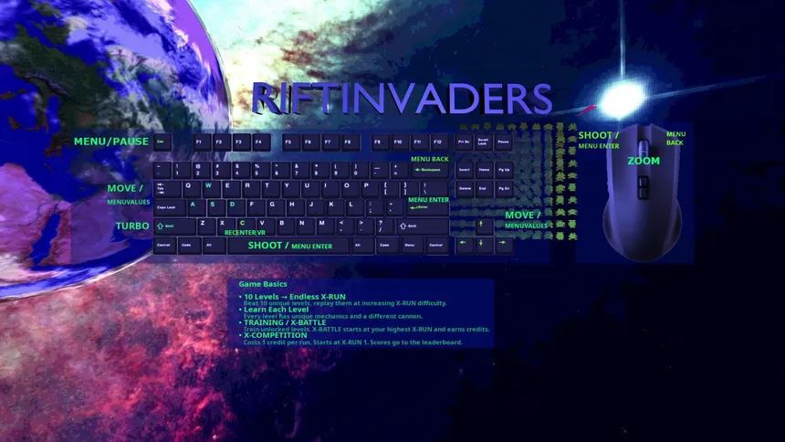 Скриншот 6 к игре RIFTINVADERS