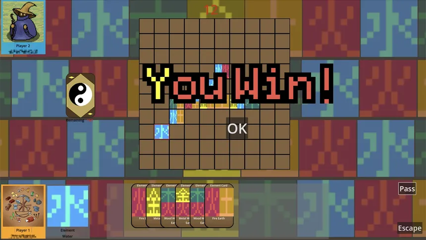 Скриншот 4 к игре 五行棋 Wu Xing Chess