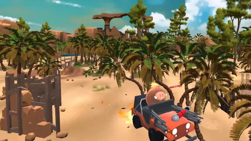 Скриншот 6 к игре Guns on Wheels