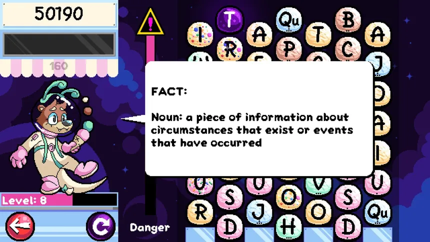 Скриншот 3 к игре WordScoop With Gelato the Otter