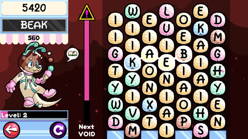 Скриншот 4 к игре WordScoop With Gelato the Otter