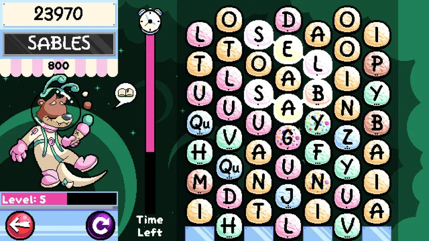 Скриншот 6 к игре WordScoop With Gelato the Otter