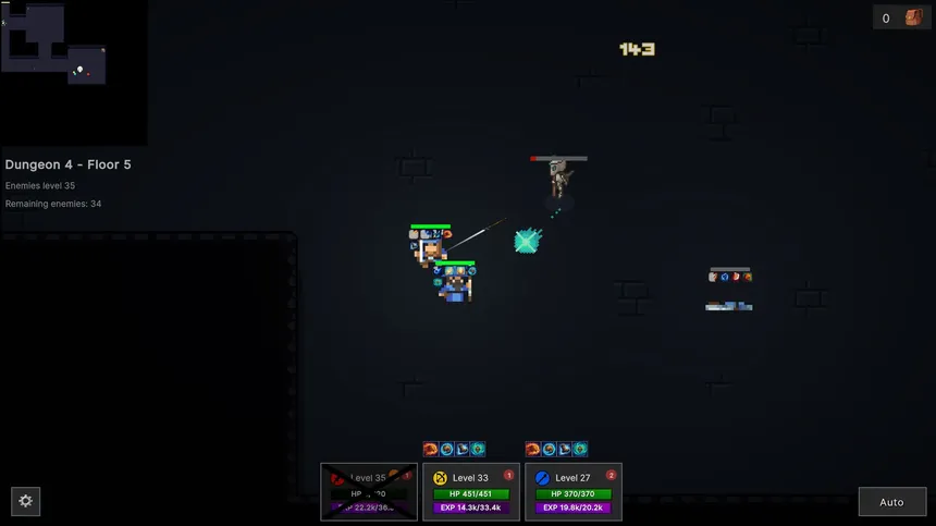 Скриншот 5 к игре Auto Grind: Dungeons