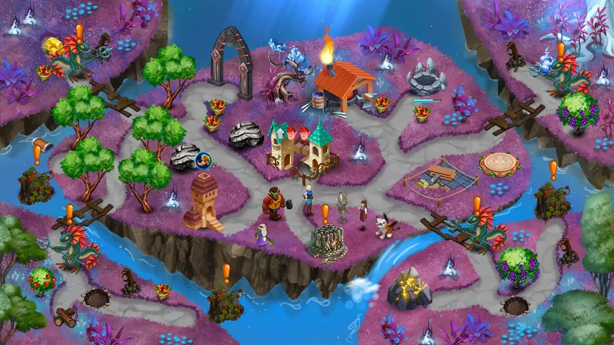 Скриншот 1 к игре Elven Rivers 4: Raging Waves
