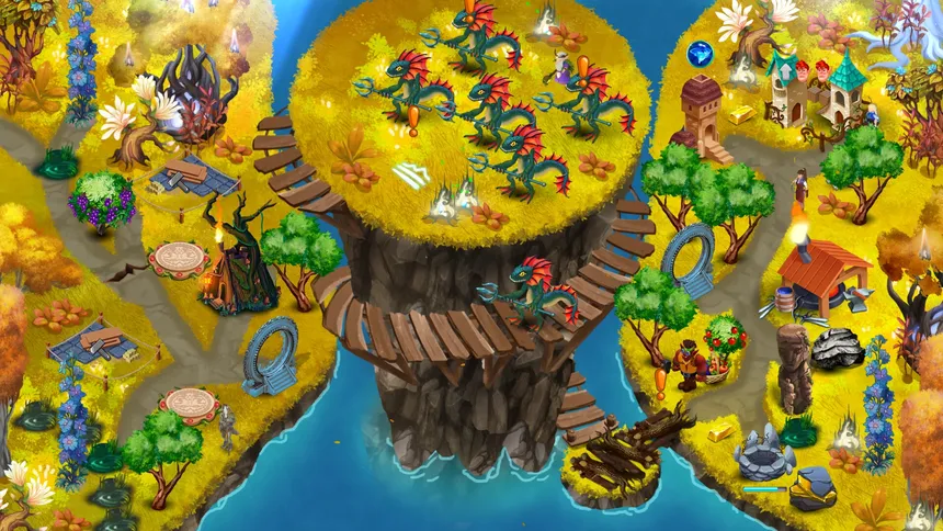 Скриншот 4 к игре Elven Rivers 4: Raging Waves