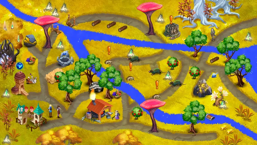 Скриншот 8 к игре Elven Rivers 4: Raging Waves