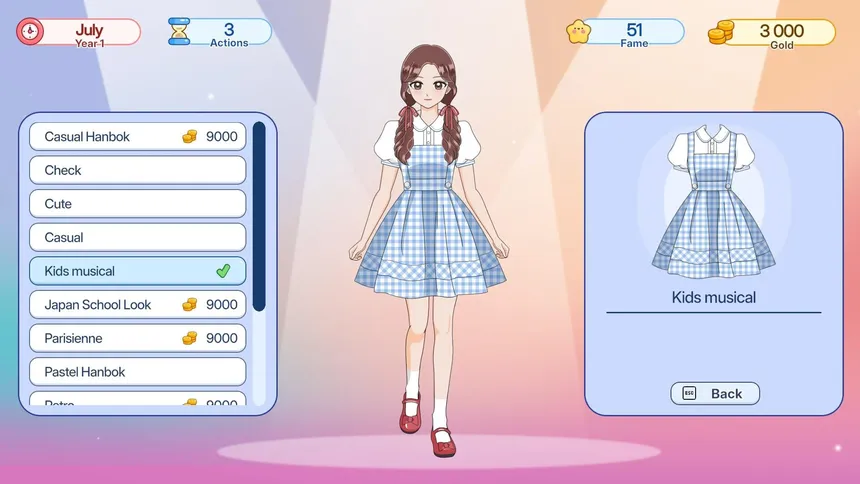 Скриншот 2 к игре Idol Maker