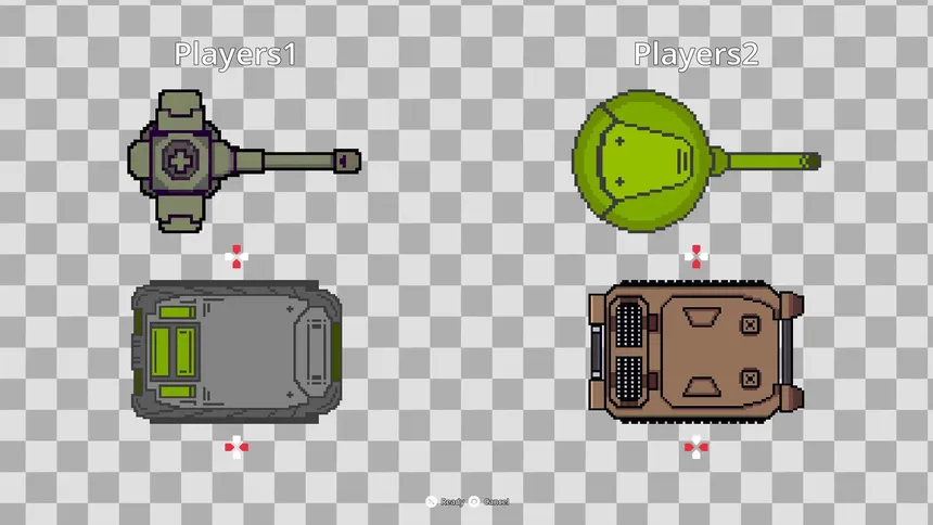 Скриншот 1 к игре Pixel Tank Wars