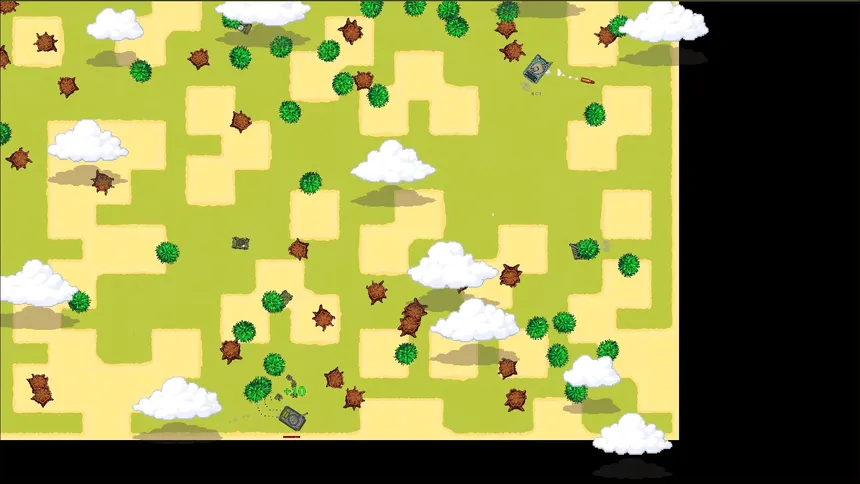 Скриншот 5 к игре Pixel Tank Wars