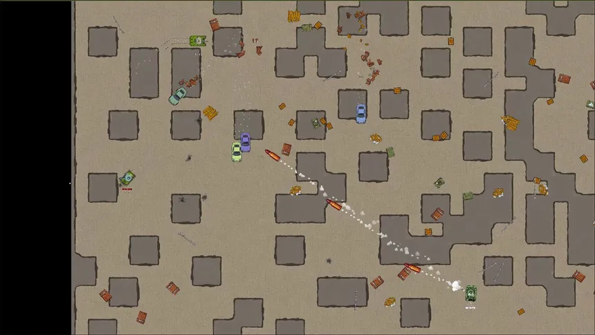Скриншот 6 к игре Pixel Tank Wars