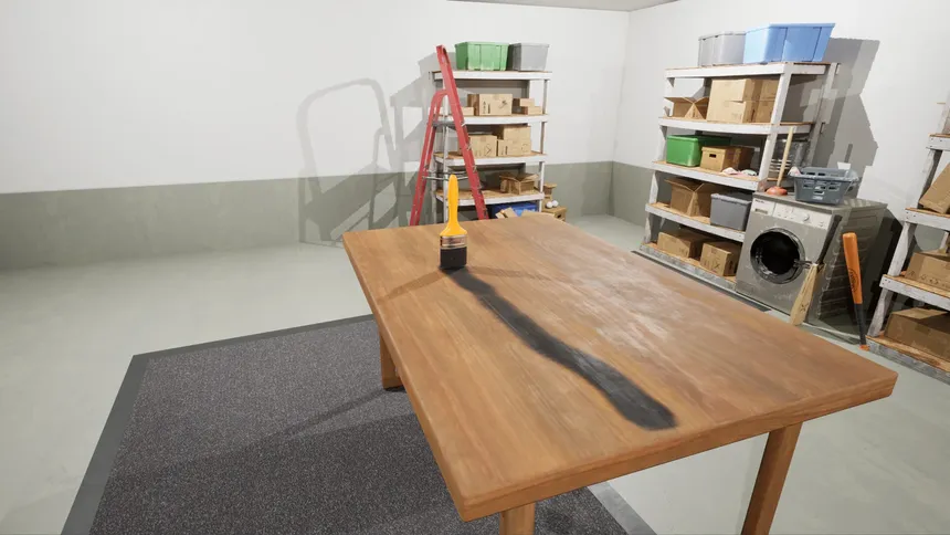 Скриншот 1 к игре Furniture Restoration Simulator: Garage Edition