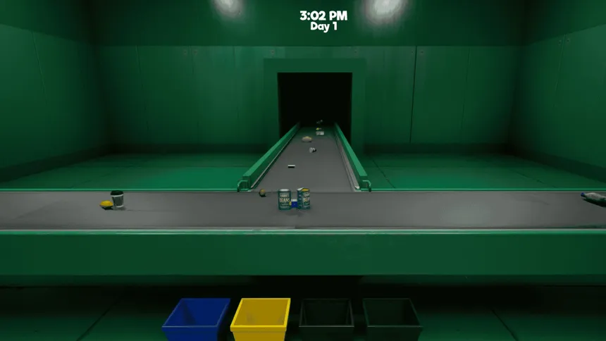 Скриншот 1 к игре Trash Sorter Simulator
