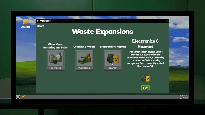 Скриншот 4 к игре Trash Sorter Simulator