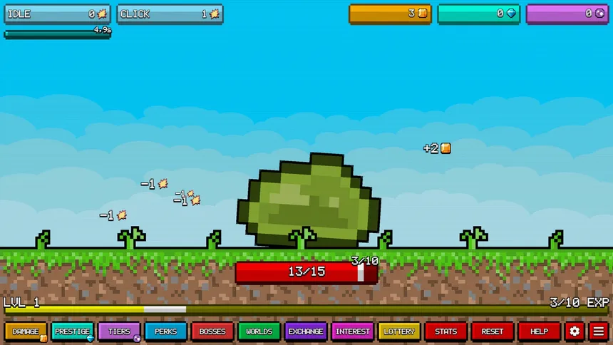 Скриншот 1 к игре Idle Pixels