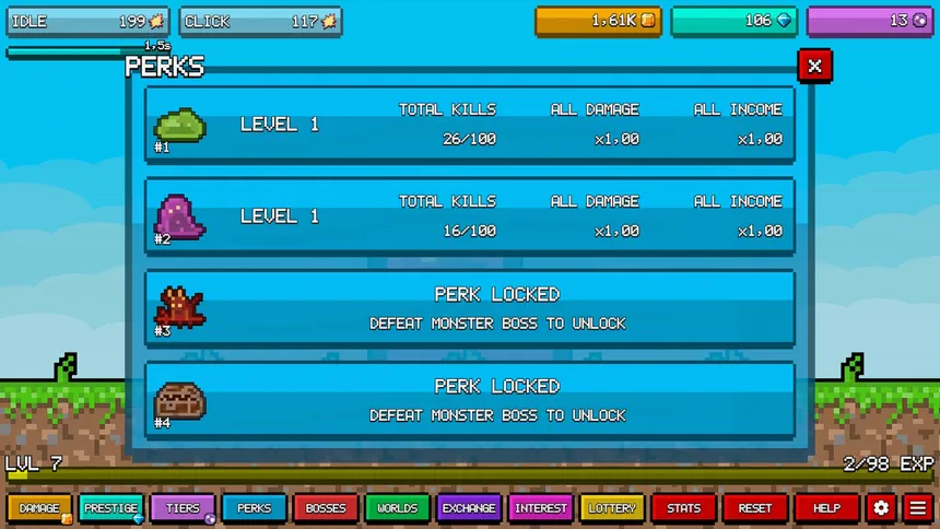 Скриншот 6 к игре Idle Pixels