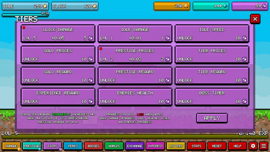 Скриншот 7 к игре Idle Pixels