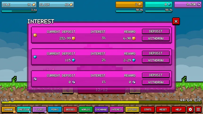 Скриншот 8 к игре Idle Pixels