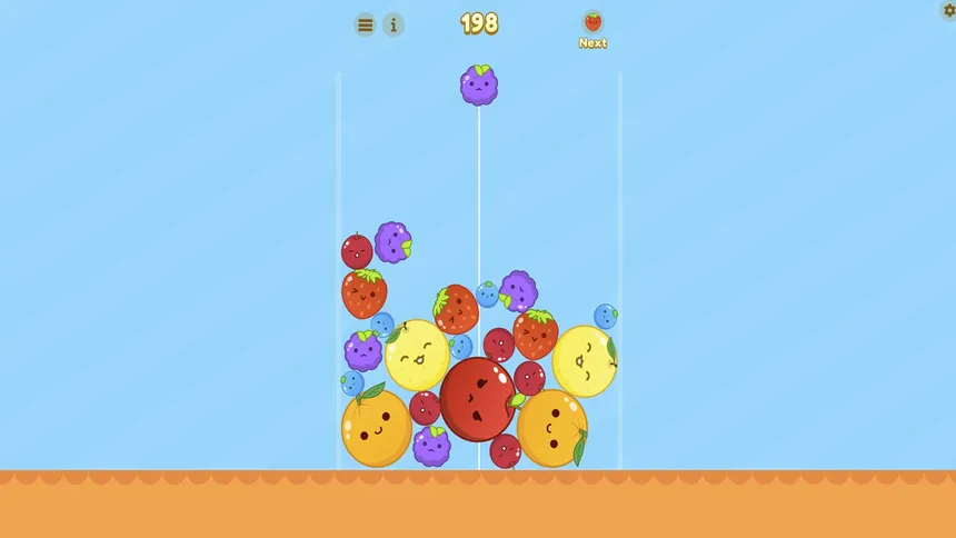Скриншот 4 к игре Fruit Merge Blast