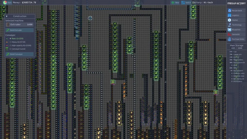 Скриншот 7 к игре MegaFactory Tycoon