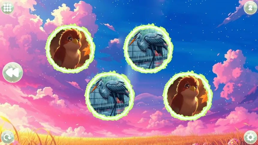 Скриншот 1 к игре Anime Dream Match: Birds