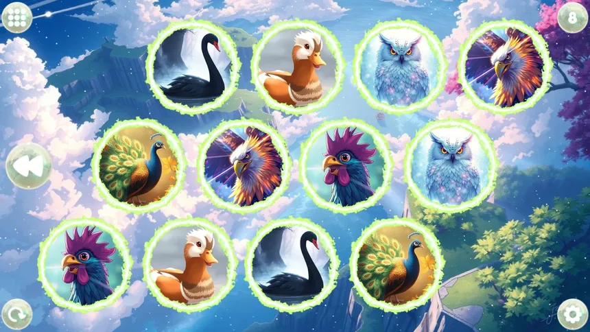 Скриншот 5 к игре Anime Dream Match: Birds