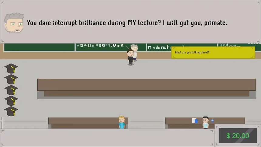Скриншот 1 к игре University Is Hell