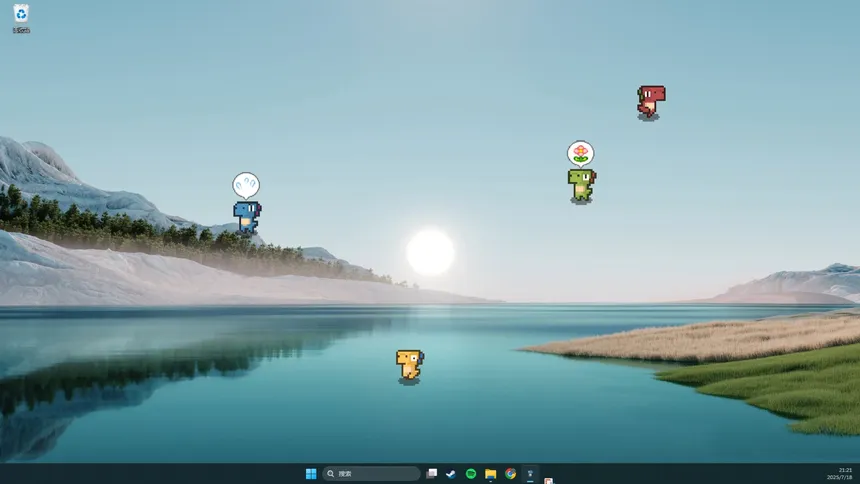 Скриншот 2 к игре Desk Dino