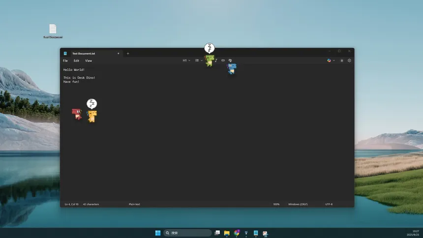 Скриншот 3 к игре Desk Dino