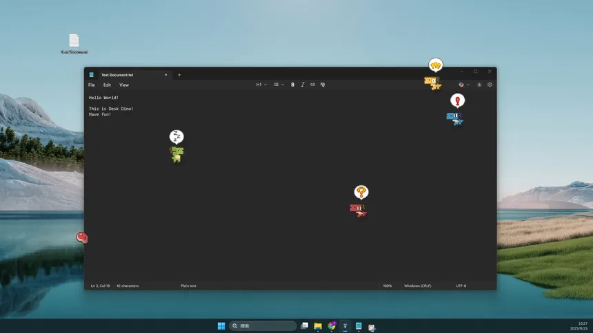 Скриншот 5 к игре Desk Dino