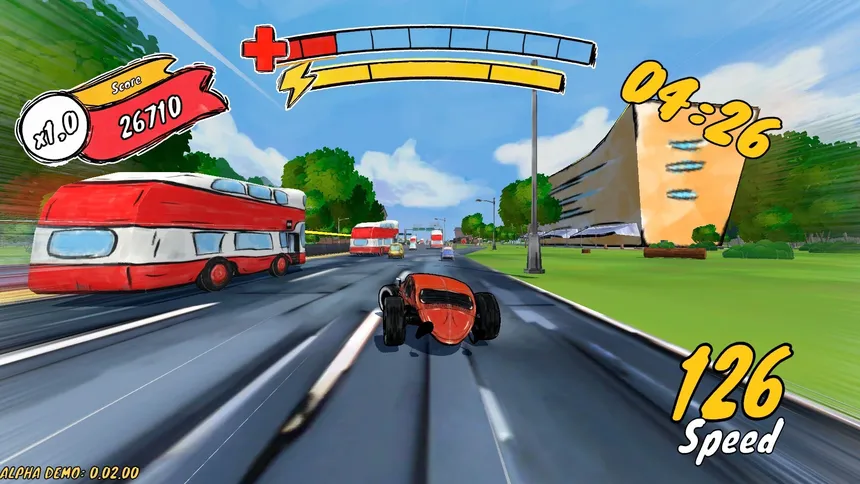 Скриншот 6 к игре Sketchy Driver