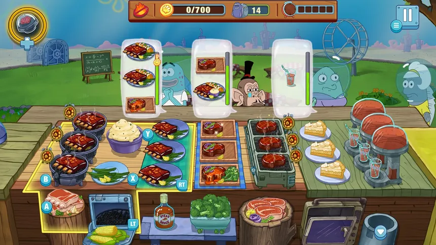 Скриншот 3 к игре SpongeBob: Krusty Cook-Off