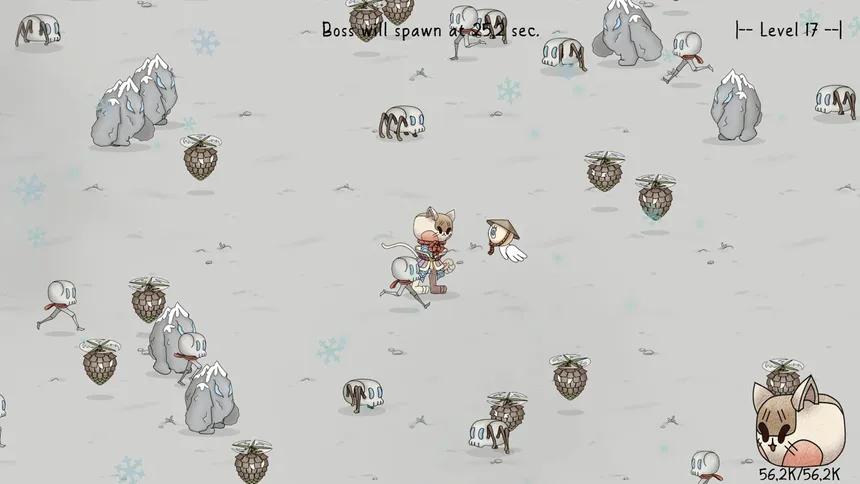 Скриншот 3 к игре Paint The Snow - idle